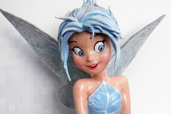 Periwinkle fairy statue